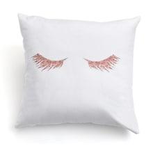 Shein Eyelash Print Cushion Cover