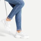 Shein Solid Lace-up Chunky Trainers