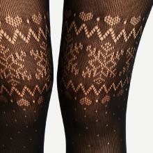 Shein Heart & Snow Pattern Socks