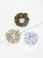 Shein Glitter Hair Scrunchie 3pcs