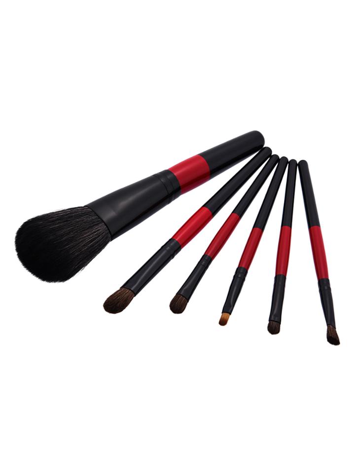 Shein Color Block Makeup Brush 6pcs