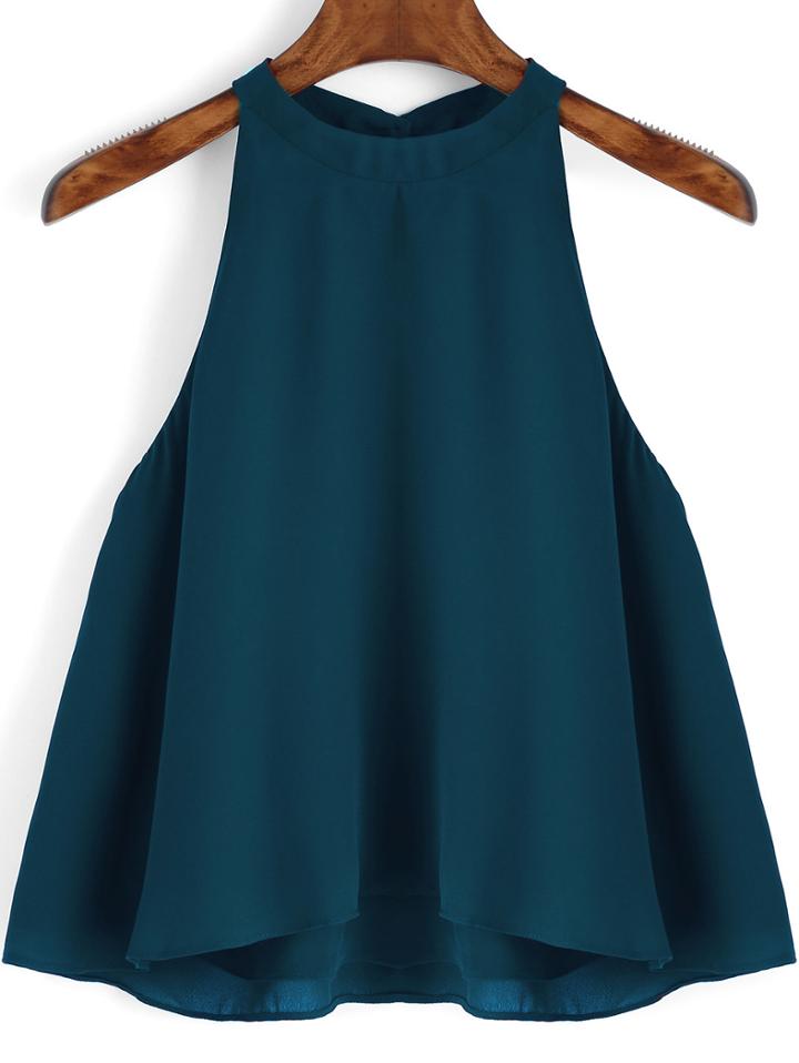 Shein Navy Loose Cami Top