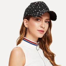 Shein Star Print Baseball Cap