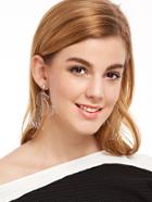 Shein Sheer Unicorn Design Acrylic Statement Earrings