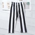 Shein Toddler Boys Vertical-striped Pants
