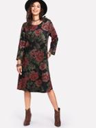 Shein All Over Florals Tunic Dress