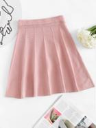 Shein Elastic Waist Knit Skirt