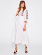 Shein Embroidered Panel Lace Bodice Box Pleated Dress