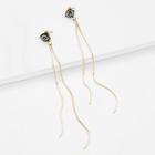 Shein Eyes Detail Threader Earrings