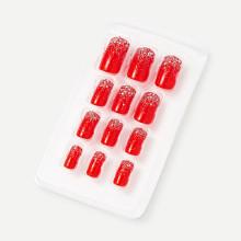 Shein Glitter Fake Nails 12pcs