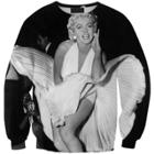 Shein 3d Super Star Printed Sweater