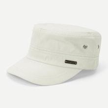 Shein Men Metal Detail Flat Top Army Hat