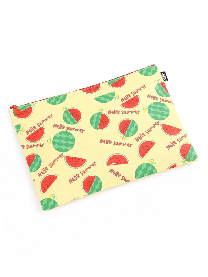 Shein Watermelon Print Slim Accessory Pouch