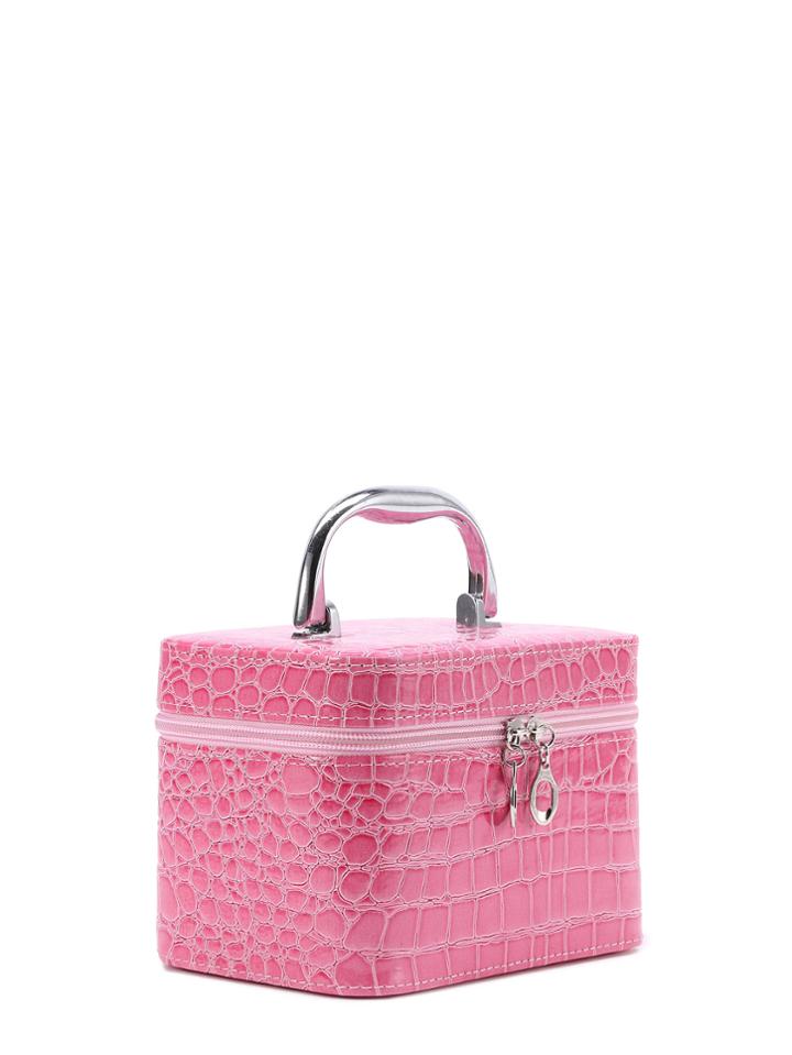 Shein Crocodile Pattern Makeup Case