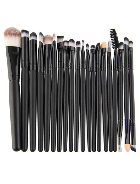 Shein Professional Makeup 20pcs Brushes Set Powder Foundation Eyeshadow Eyeliner