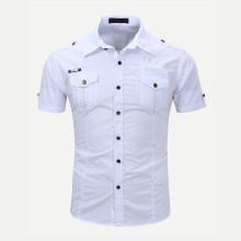 Shein Men Button Detail Shirt