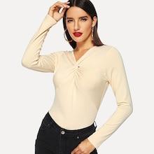 Shein Slim Fitted Twist Top