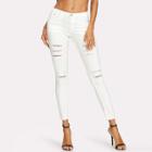 Shein Ripped Detail Skinny Jeans