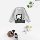 Shein Toddler Girls Panda Pattern Knit Jumper