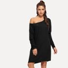 Shein Leg-of-mutton Sleeve Sweater Dress