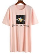 Shein Graphic Print Short Sleeve T-shirt