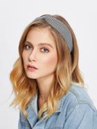 Shein Houndstooth Twist Headband