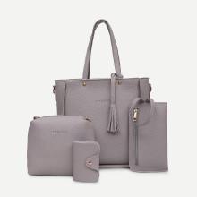 Shein Pebble Detail Tote Bag 4pcs