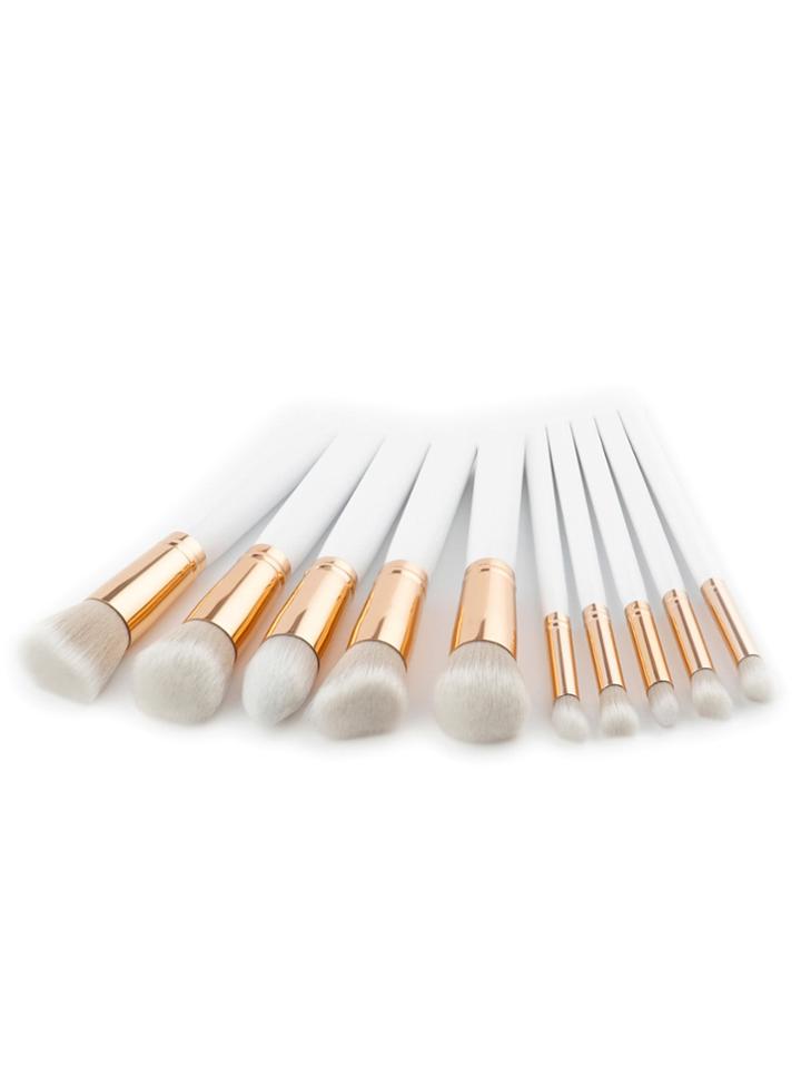 Shein Soft Bristle Makeup Brush Set 10pcs