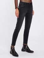 Shein Dark Wash Tipping Detail Jeans
