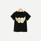 Shein Boys Wing Embroidery Tee