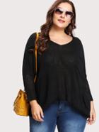 Shein High Low Paper Thin Jumper