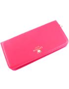 Shein Red Imperial Crown Embellished Clutch Bag