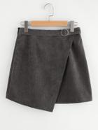 Shein O-ring Belt Detail Cord Wrap Skirt