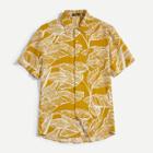 Shein Men Leaf Print Shirt
