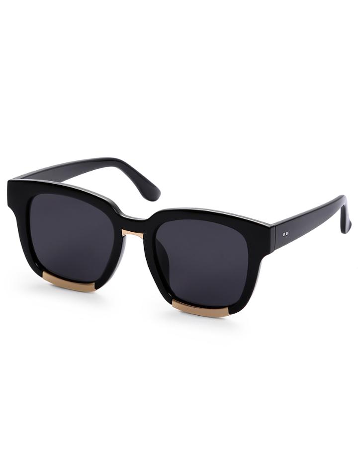 Shein Super Dark Black Lens Sunglasses