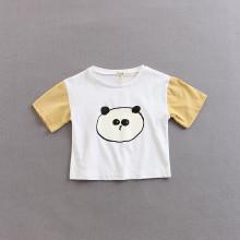 Shein Girls Panda Print Tee