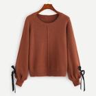 Shein Bow Tie Sleeve Sweater