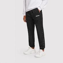 Shein Men Letter Print Ribbon Side Drawstring Waist Pants