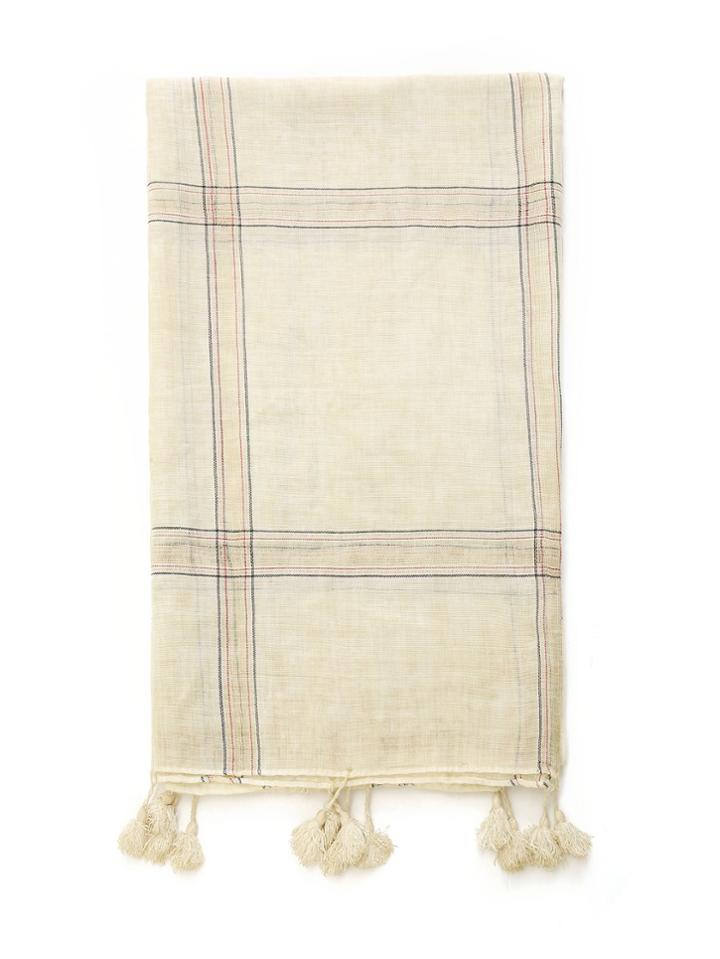 Shein Tassel Detail Grid Scarf