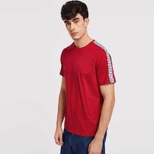 Shein Men Letter Print Sleeve Tee