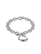 Shein Heart Pendant Link Bracelet