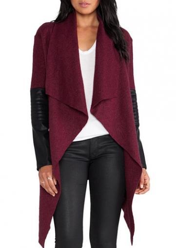 Rosewe Enchanting Belt Design Long Sleeve Turndown Collar Woman Coat