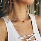 Shein Faux Pearl & Star Layered Chain Necklace