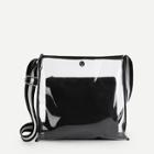 Shein Inner Pouch Design Shoulder Bag With Striped Strap