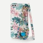 Shein Circle Pendant Iphone Case With Charm