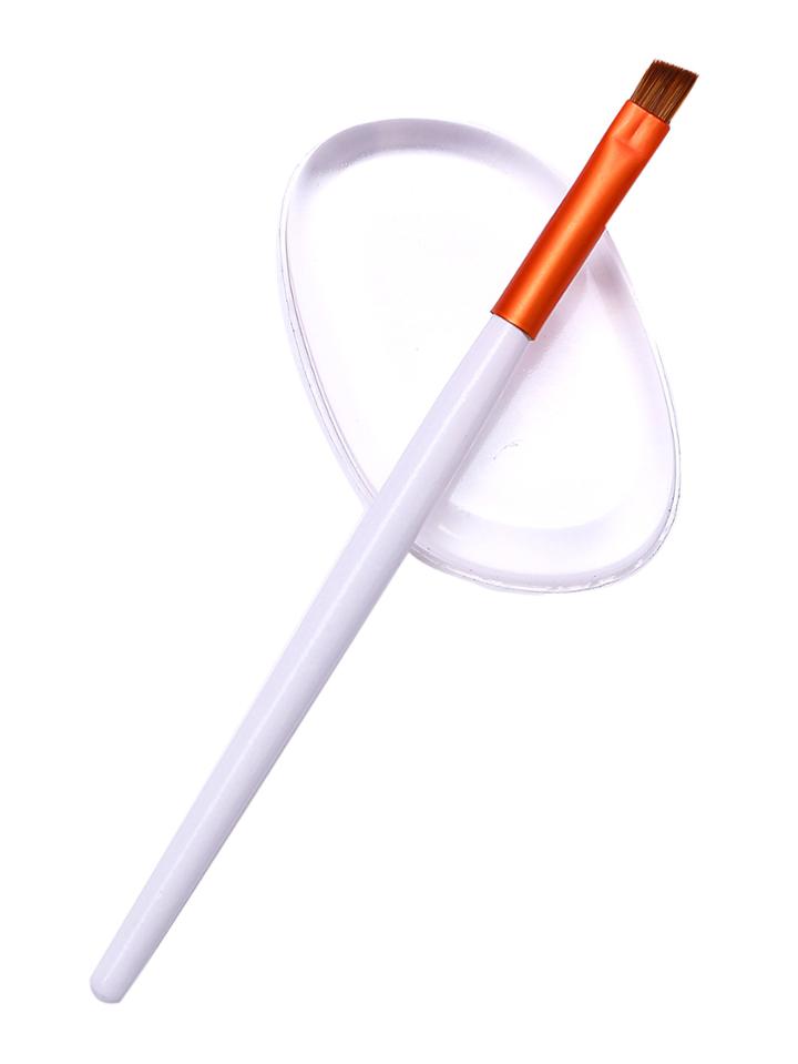 Shein Makeup Brush With Transparent Puff