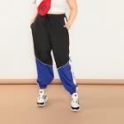 Shein Plus Color Block Lantern Pants