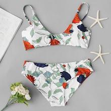 Shein Random Floral Bikini Set