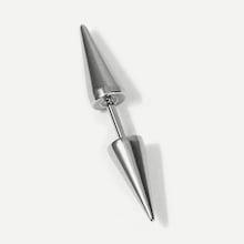 Shein Men Double Cone  Stud Earring 1pc