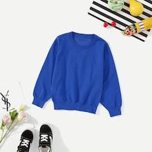 Shein Toddler Boys Plain Sweater